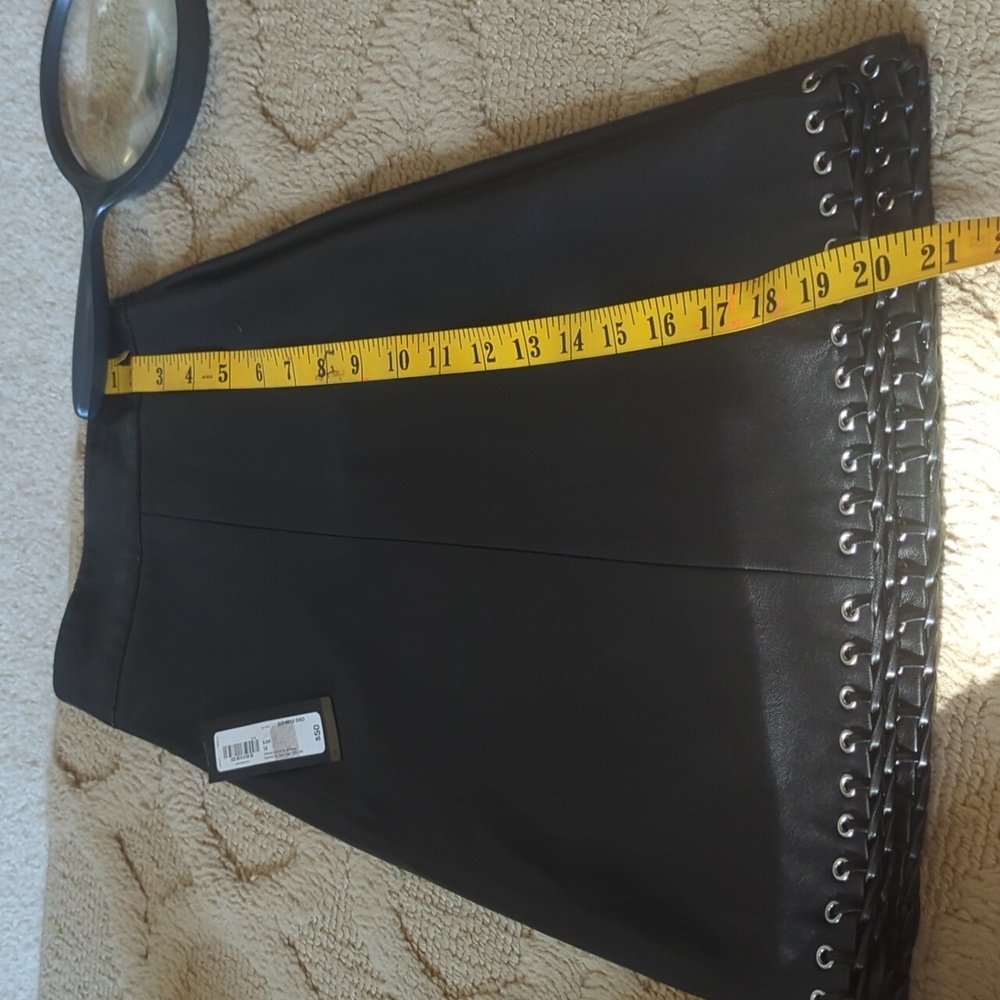 Black mini skirts,